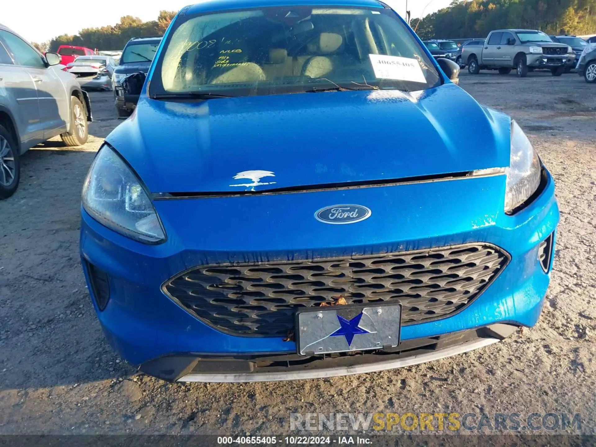 6 fotografías del automóvil dañado 1FMCU0F65LUA22081 FORD ESCAPE 2020
