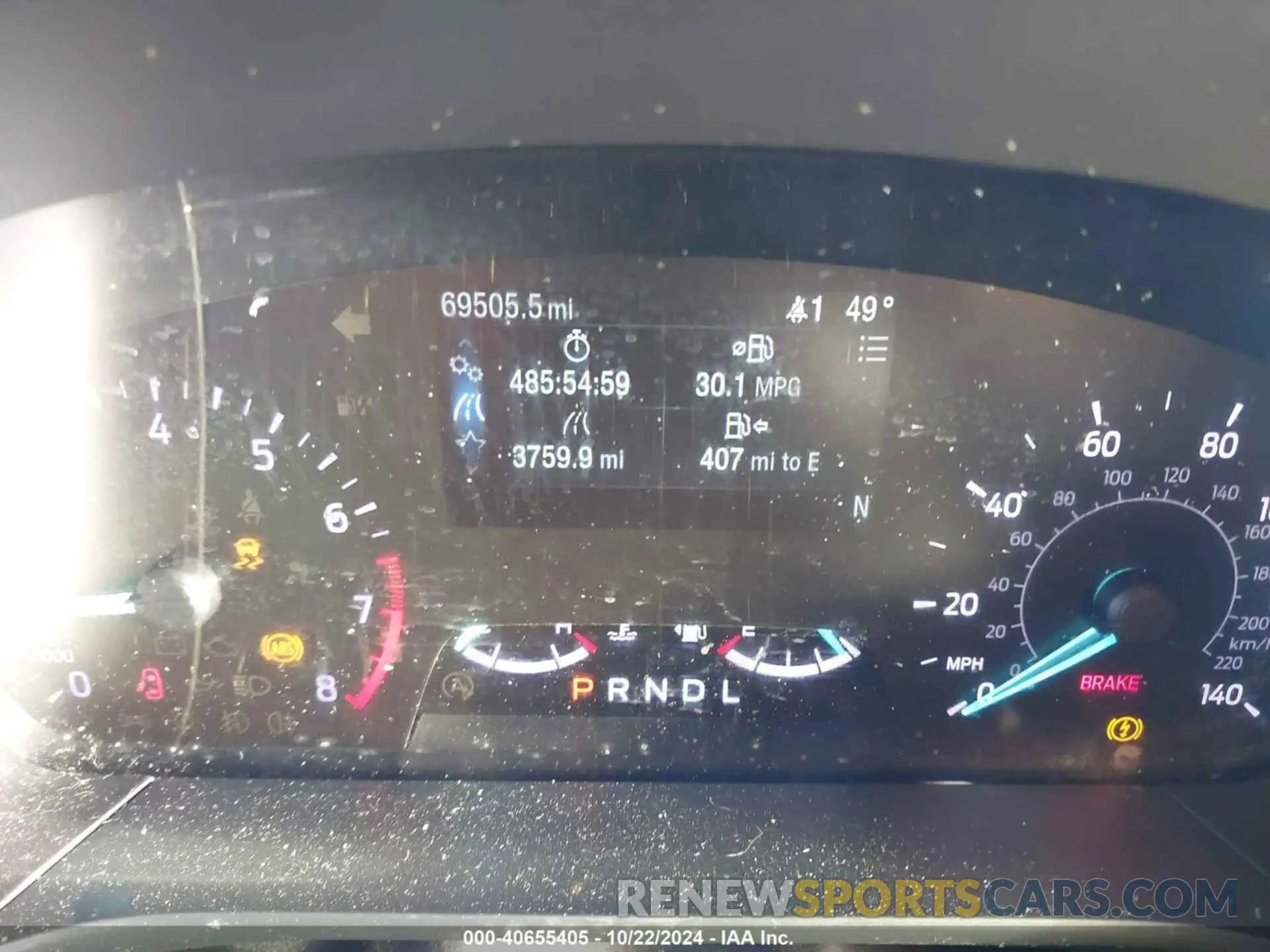 7 fotografías del automóvil dañado 1FMCU0F65LUA22081 FORD ESCAPE 2020