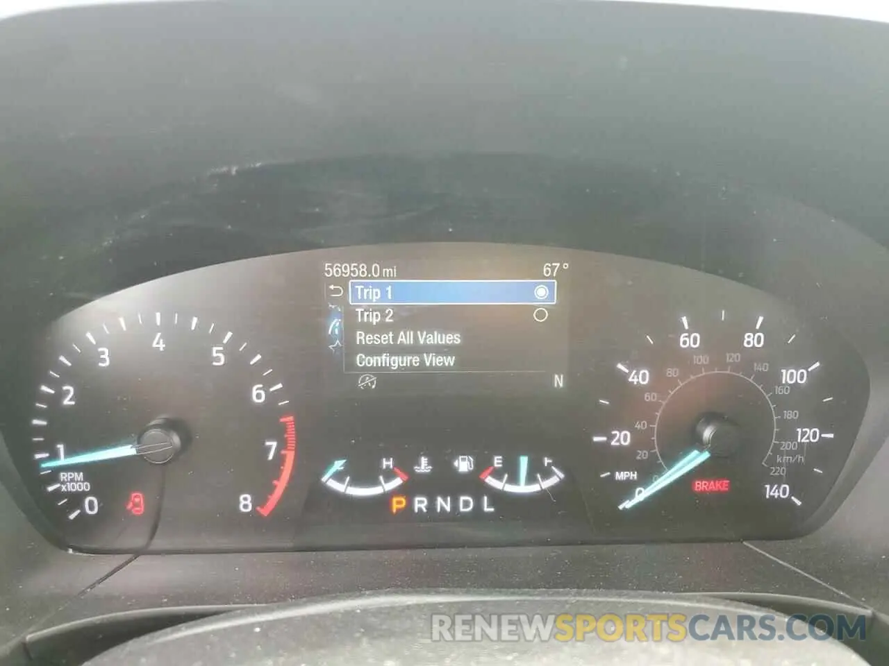9 fotografías del automóvil dañado 1FMCU0F65LUB70988 FORD ESCAPE 2020