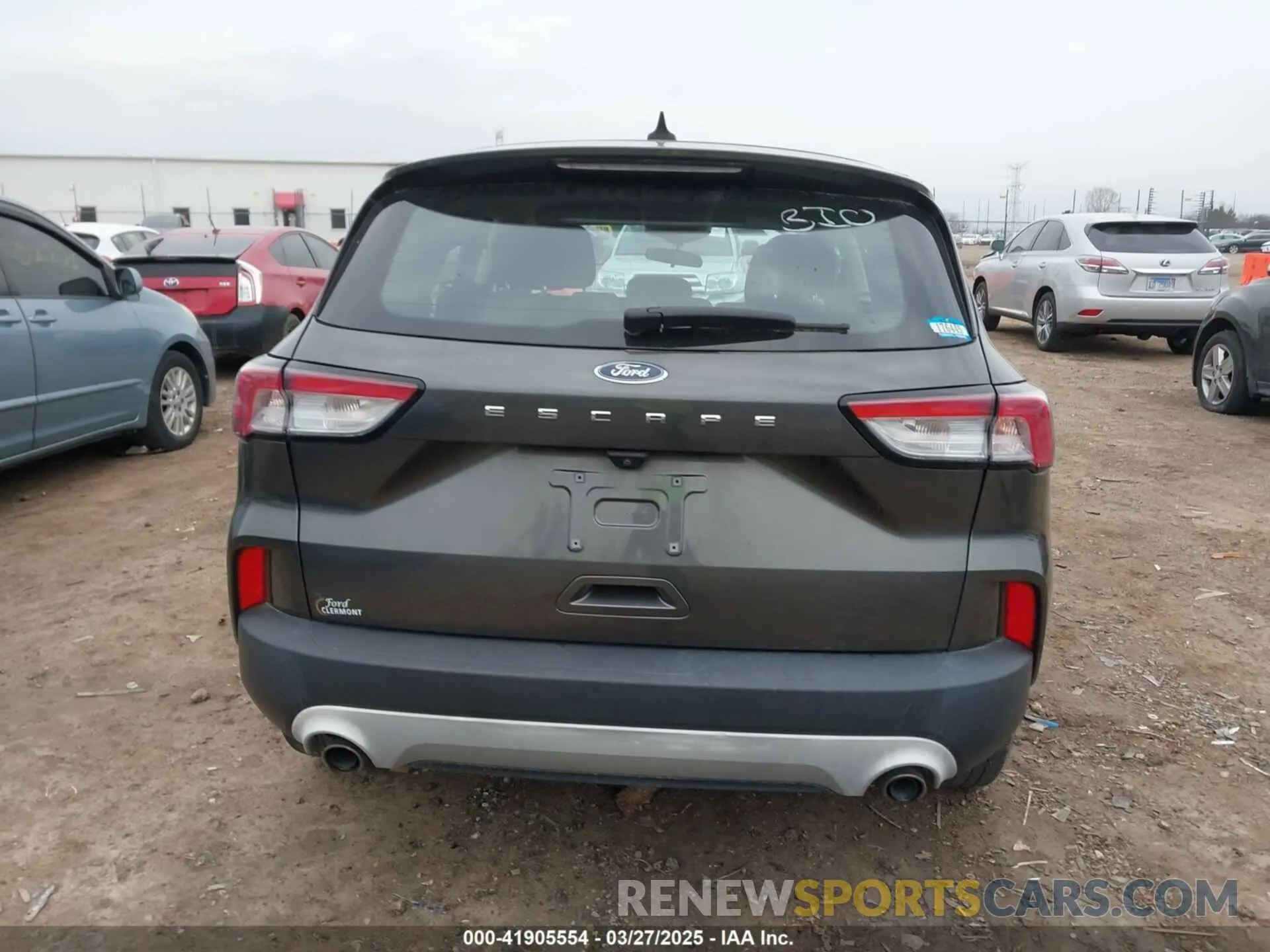 17 fotografías del automóvil dañado 1FMCU0F65LUC67429 FORD ESCAPE 2020