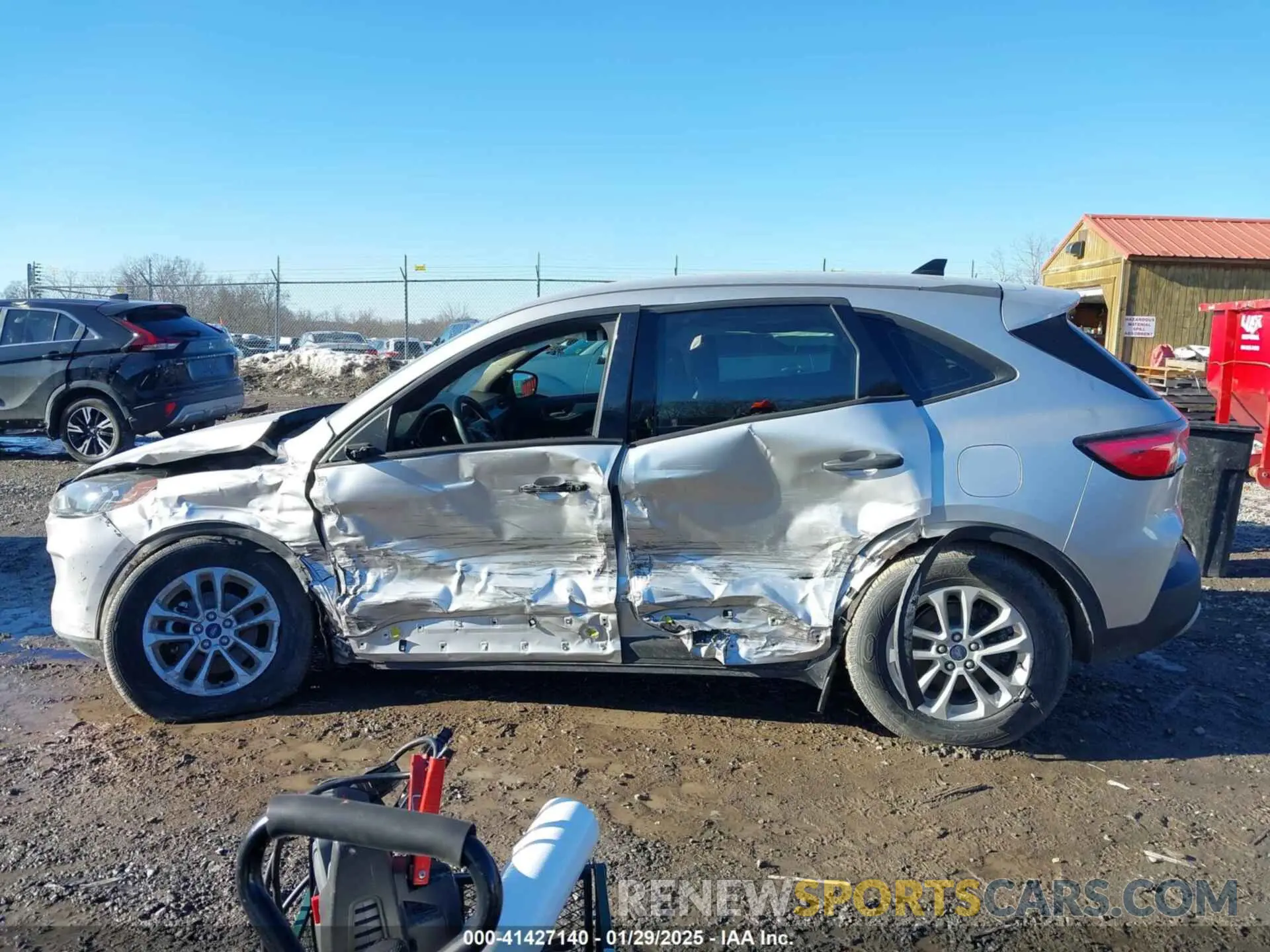 14 fotografías del automóvil dañado 1FMCU0F66LUA08805 FORD ESCAPE 2020