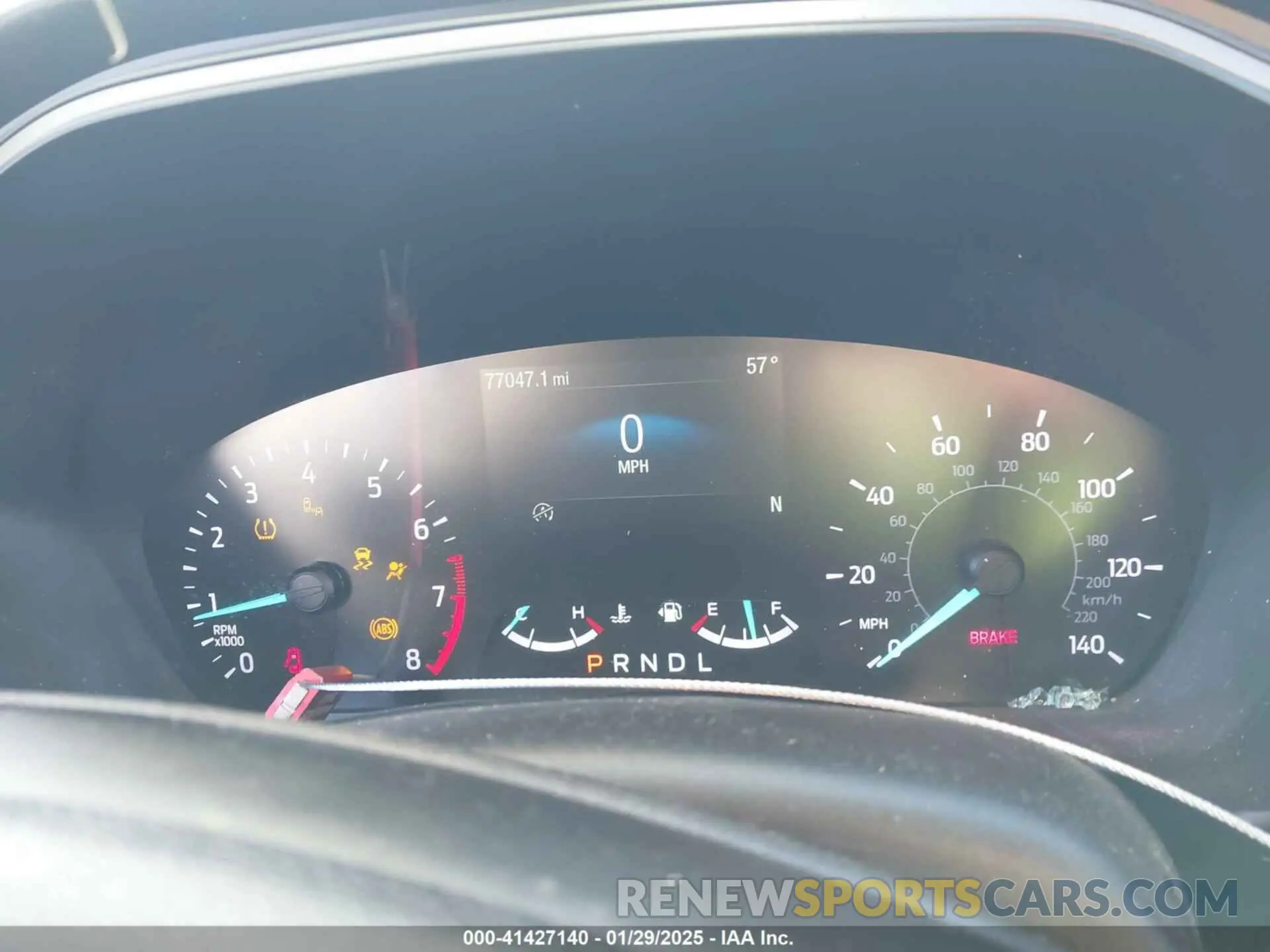 7 fotografías del automóvil dañado 1FMCU0F66LUA08805 FORD ESCAPE 2020