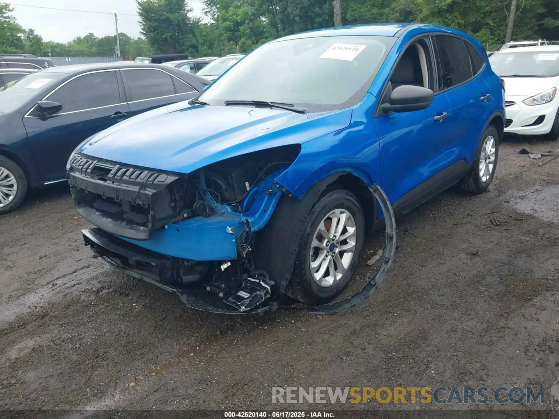 6 fotografías del automóvil dañado 1FMCU0F67LUA48486 FORD ESCAPE 2020