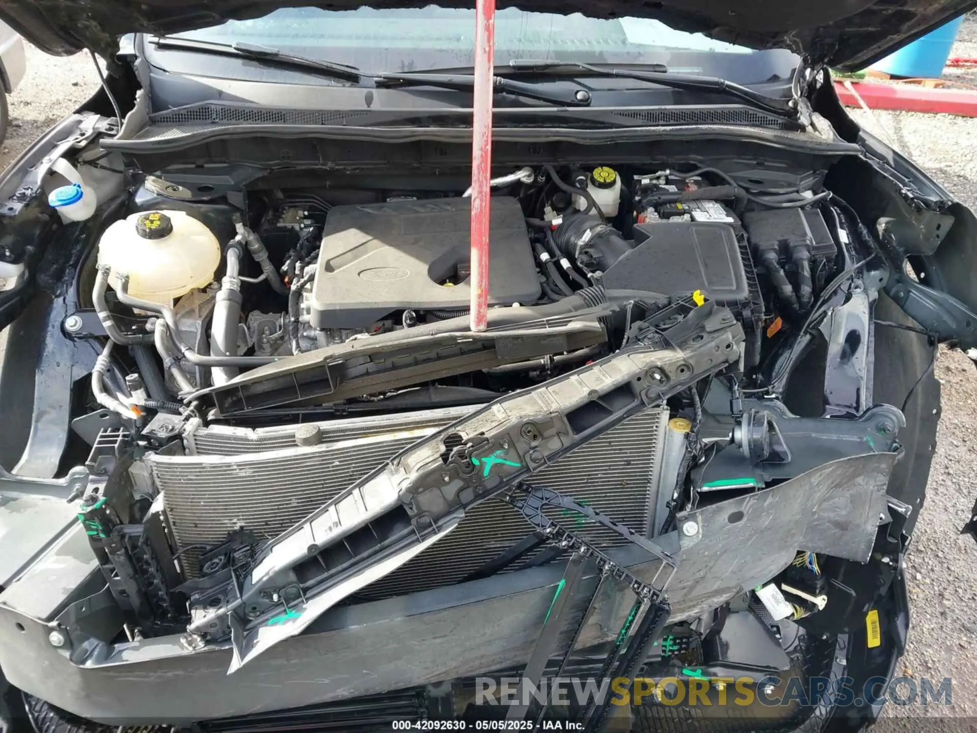 10 fotografías del automóvil dañado 1FMCU0F67LUA83447 FORD ESCAPE 2020