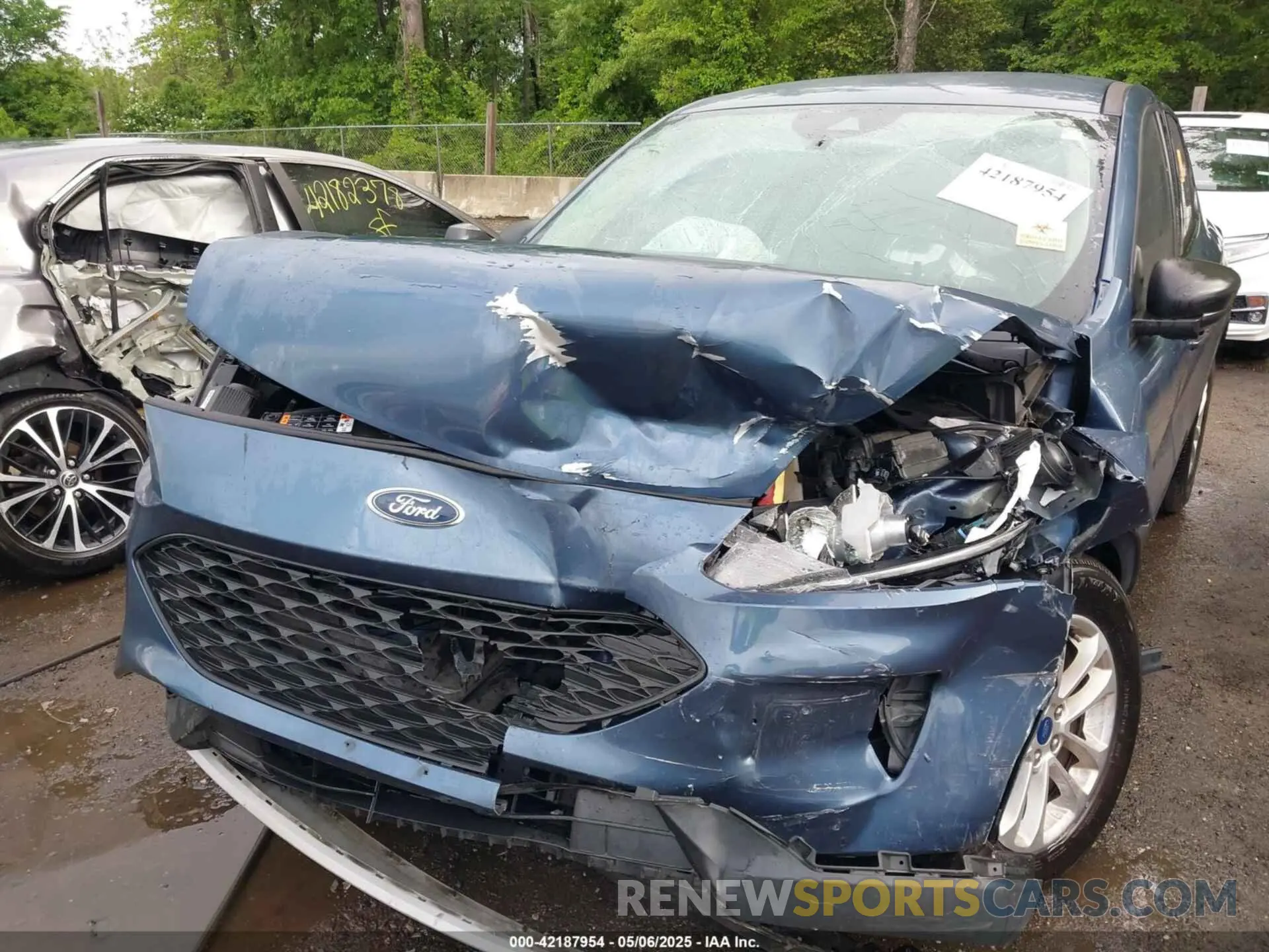 6 fotografías del automóvil dañado 1FMCU0F68LUC20976 FORD ESCAPE 2020