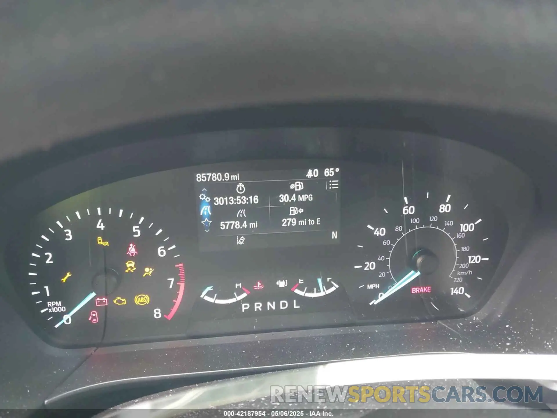 7 fotografías del automóvil dañado 1FMCU0F68LUC20976 FORD ESCAPE 2020