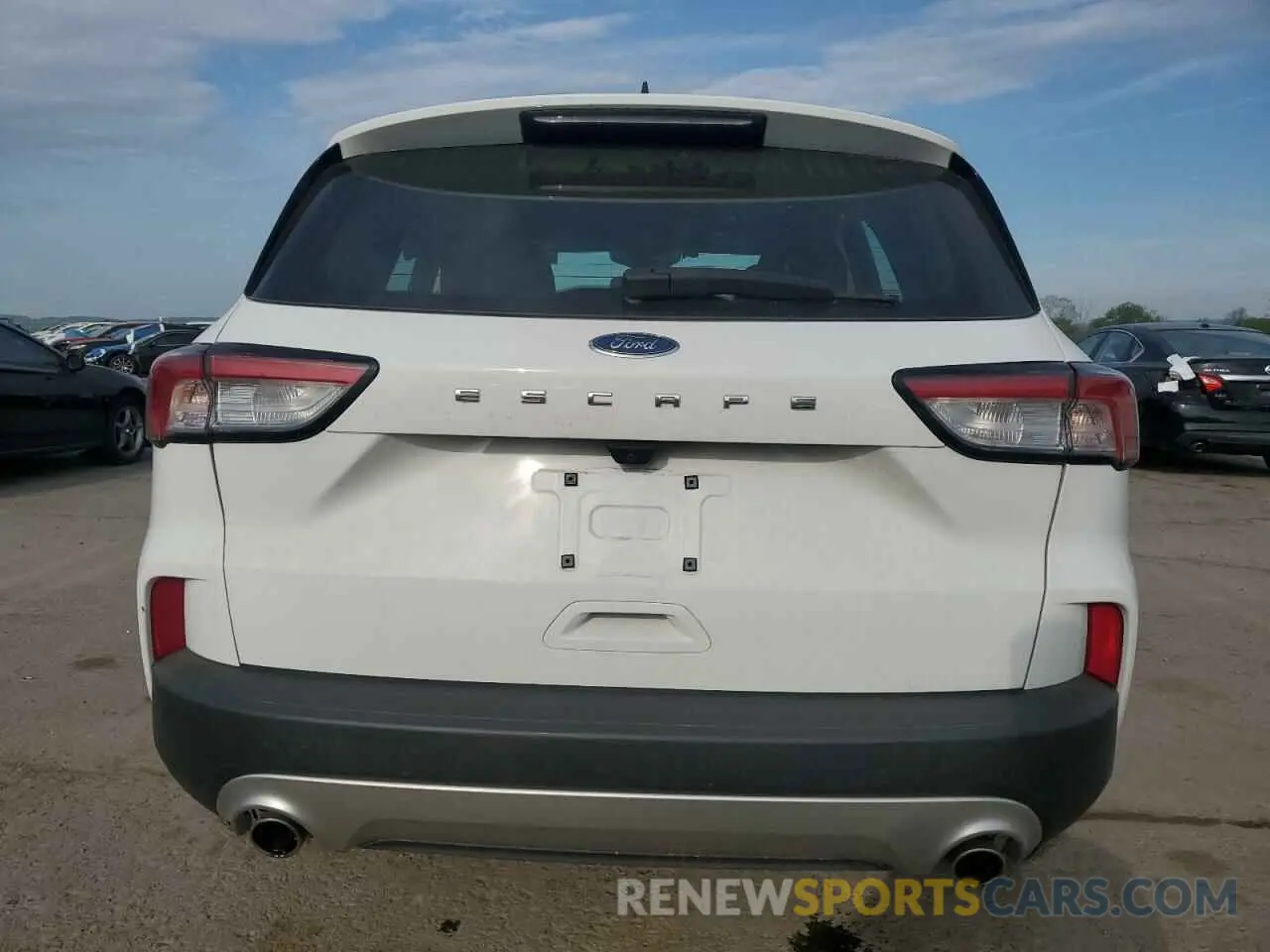 6 fotografías del automóvil dañado 1FMCU0F68LUC62953 FORD ESCAPE 2020