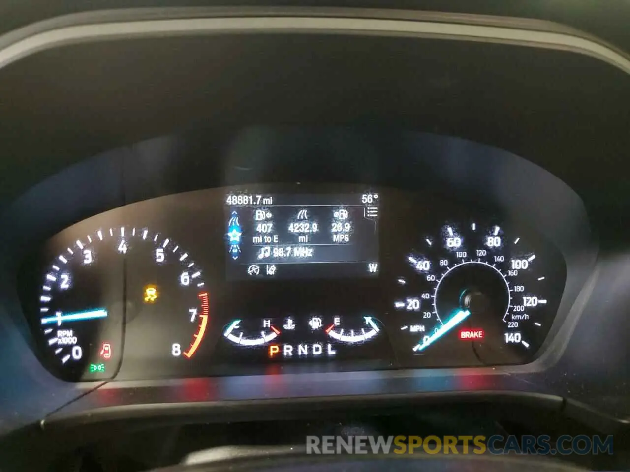 9 fotografías del automóvil dañado 1FMCU0F69LUA06045 FORD ESCAPE 2020