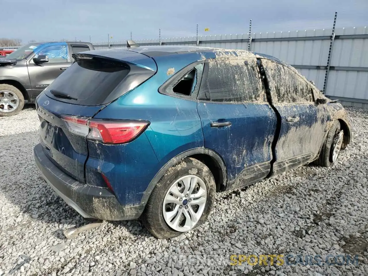 3 fotografías del automóvil dañado 1FMCU0F6XLUC50383 FORD ESCAPE 2020