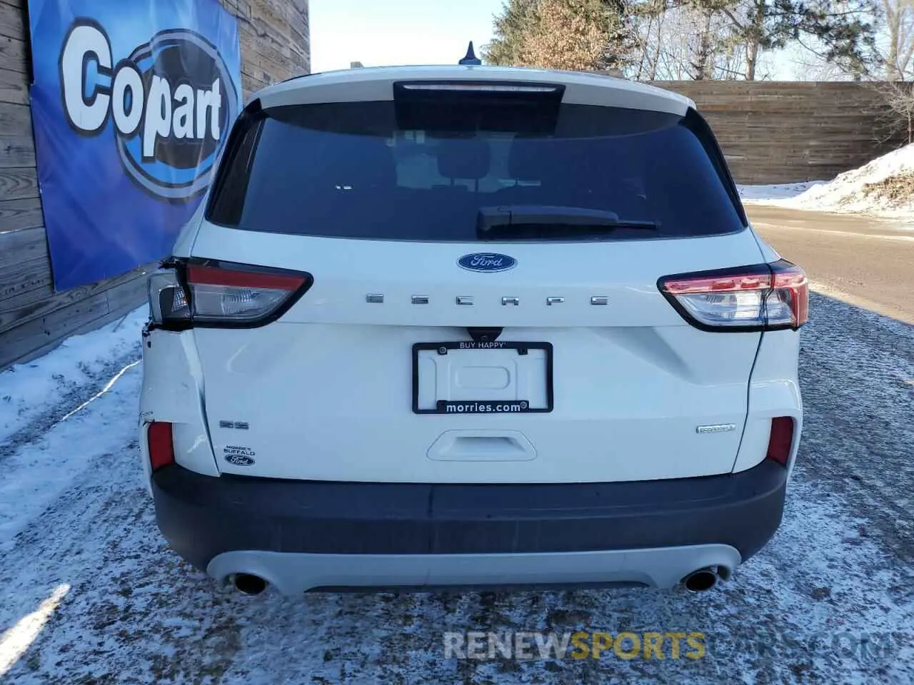 6 fotografías del automóvil dañado 1FMCU0G60LUA35139 FORD ESCAPE 2020