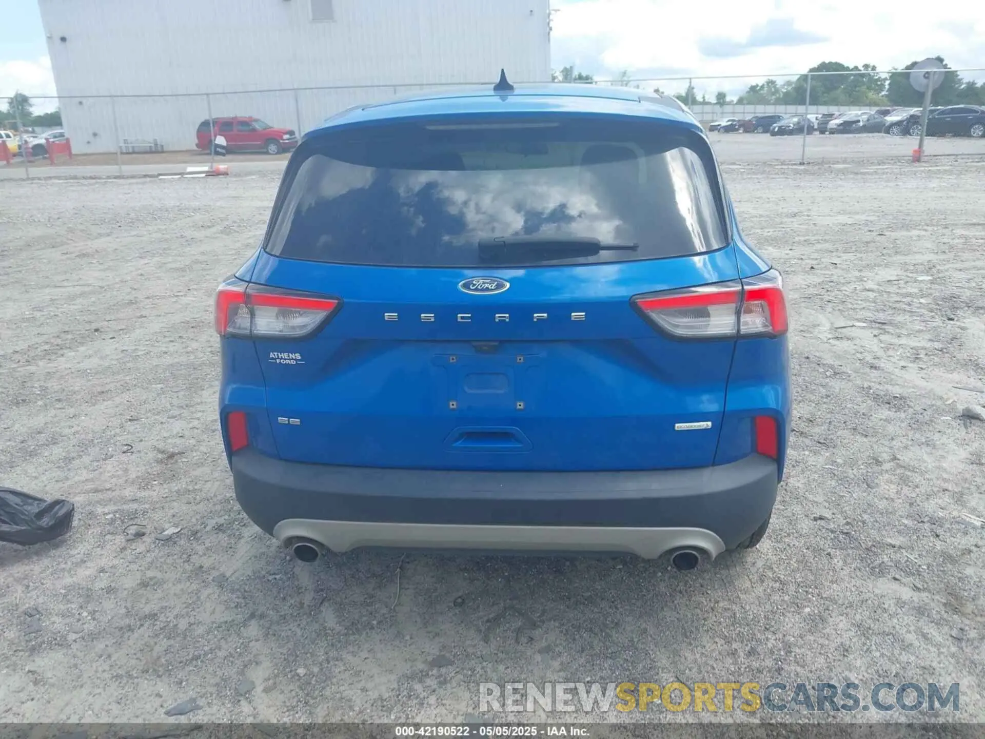17 fotografías del automóvil dañado 1FMCU0G61LUB55743 FORD ESCAPE 2020