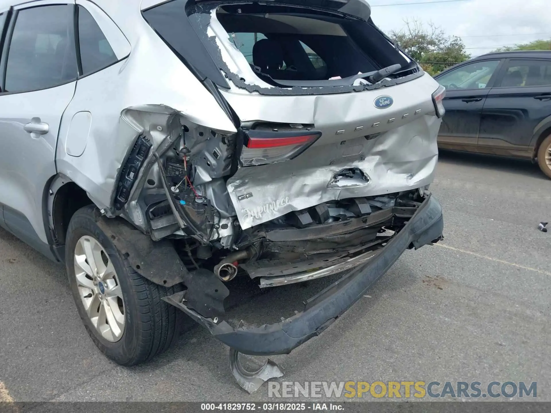6 fotografías del automóvil dañado 1FMCU0G62LUC64230 FORD ESCAPE 2020