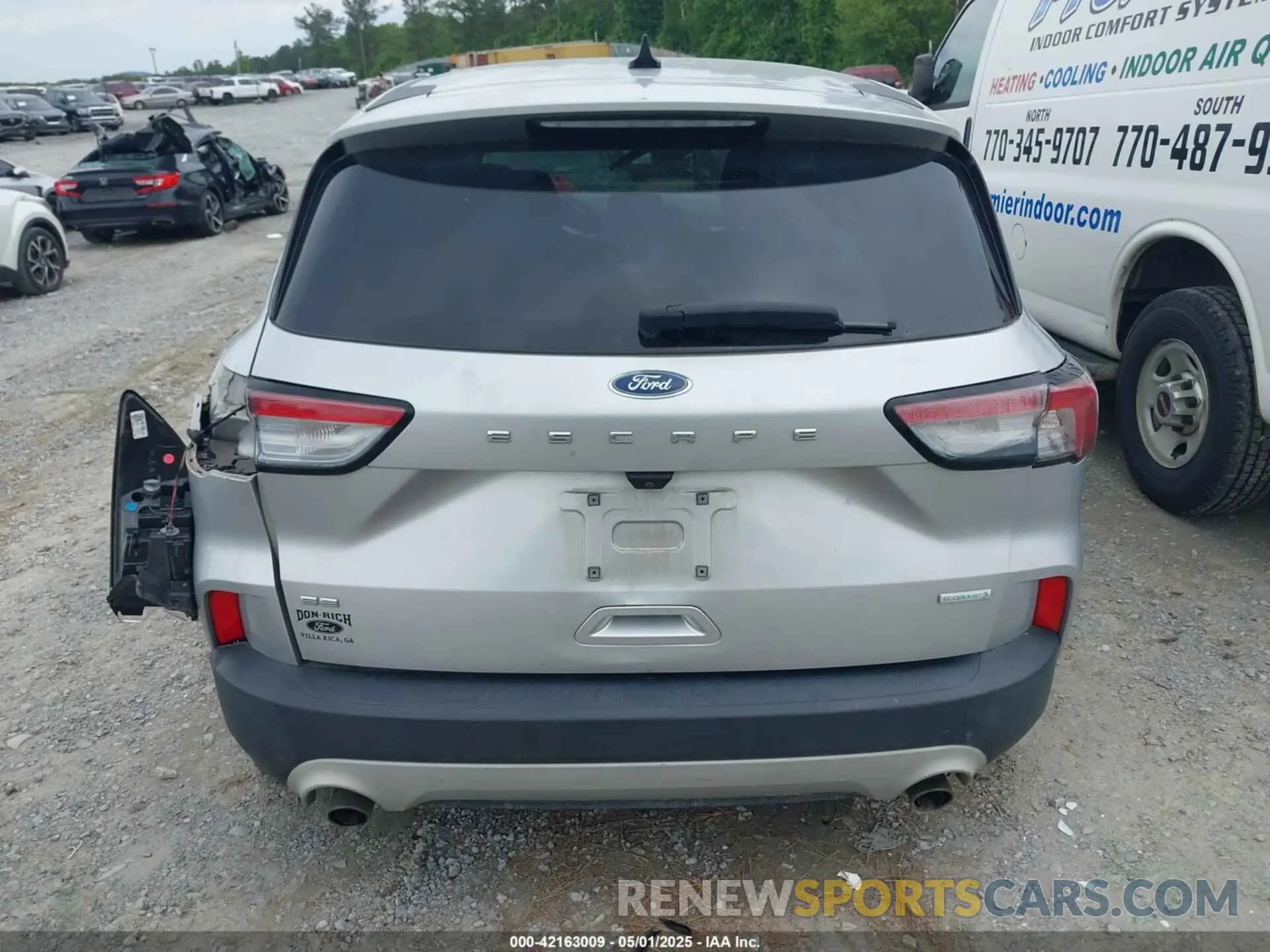 15 fotografías del automóvil dañado 1FMCU0G63LUA45809 FORD ESCAPE 2020