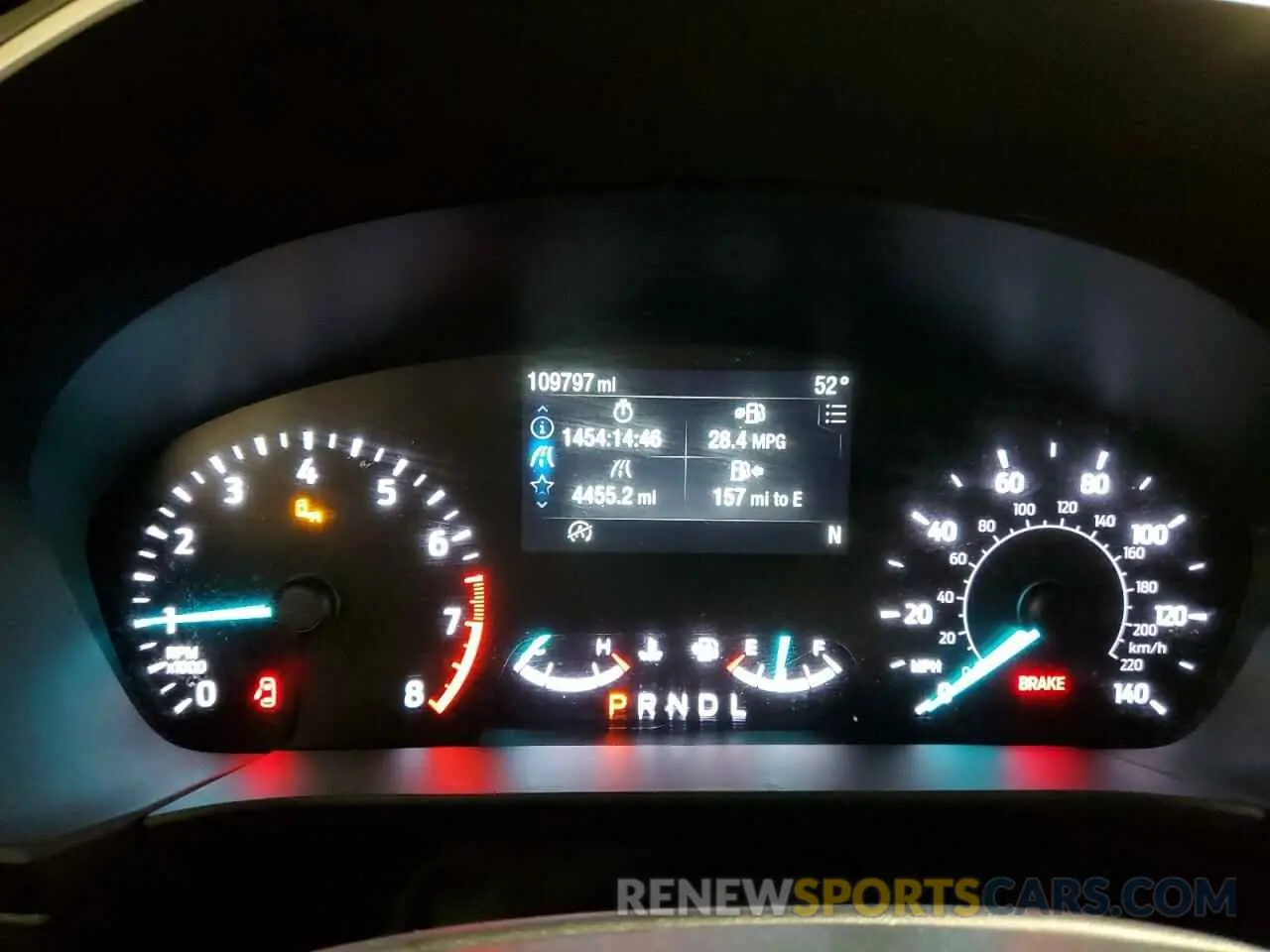 9 fotografías del automóvil dañado 1FMCU0G66LUA85477 FORD ESCAPE 2020