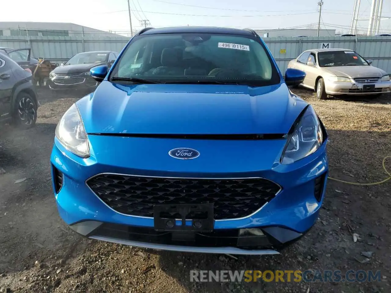 5 fotografías del automóvil dañado 1FMCU0G67LUA07242 FORD ESCAPE 2020