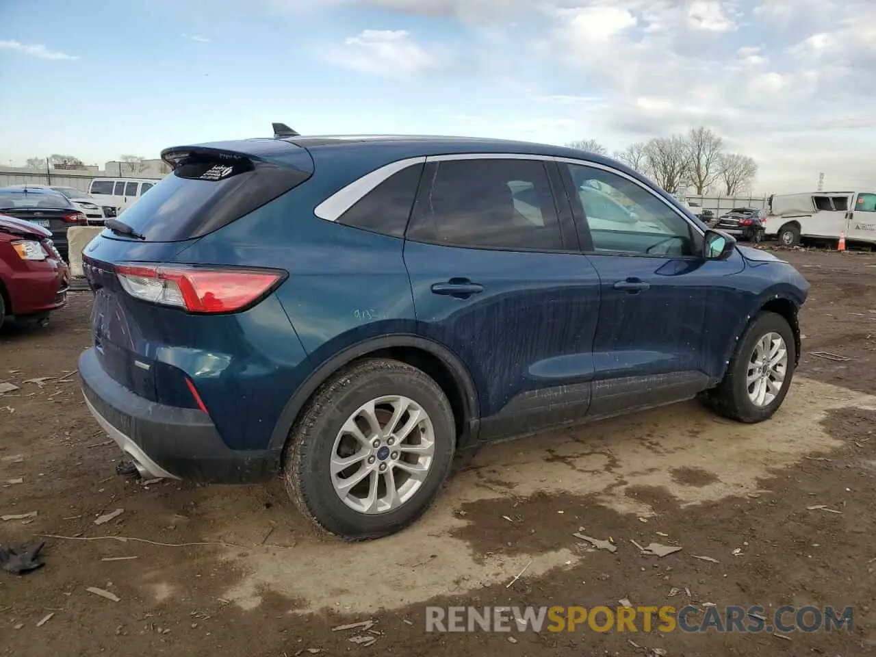 3 fotografías del automóvil dañado 1FMCU0G67LUA07709 FORD ESCAPE 2020
