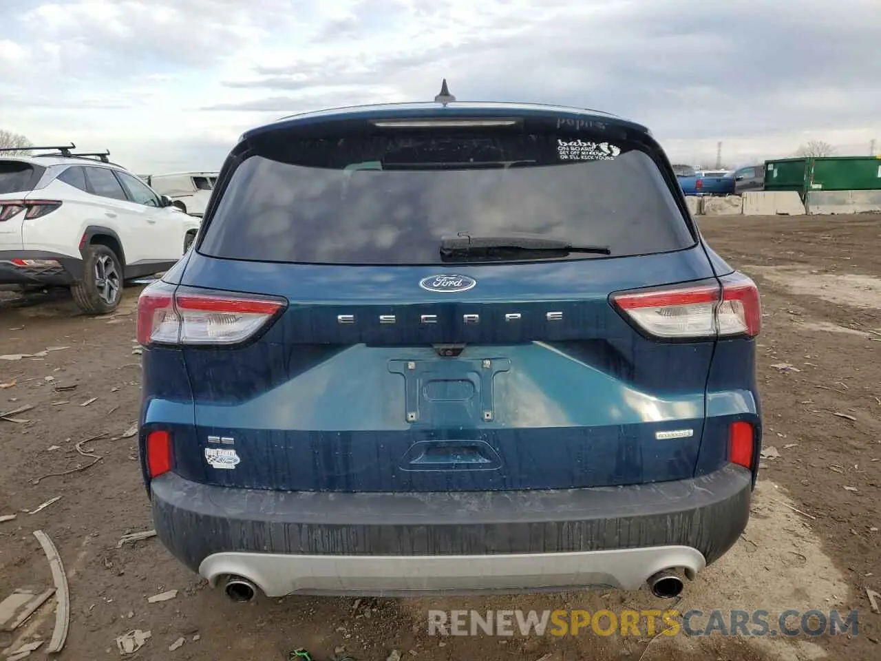 6 fotografías del automóvil dañado 1FMCU0G67LUA07709 FORD ESCAPE 2020