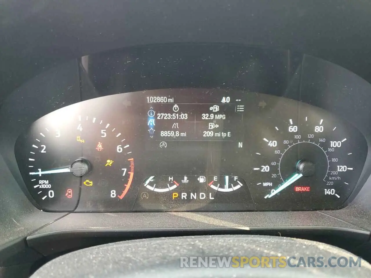 9 fotografías del automóvil dañado 1FMCU0G67LUA07709 FORD ESCAPE 2020