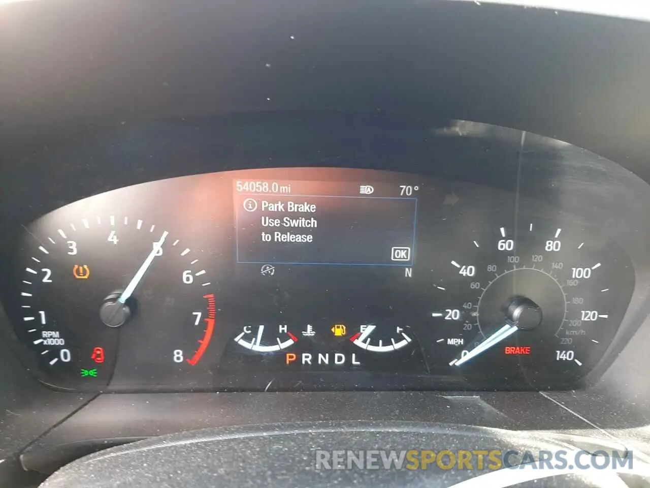 9 fotografías del automóvil dañado 1FMCU0G67LUA78540 FORD ESCAPE 2020