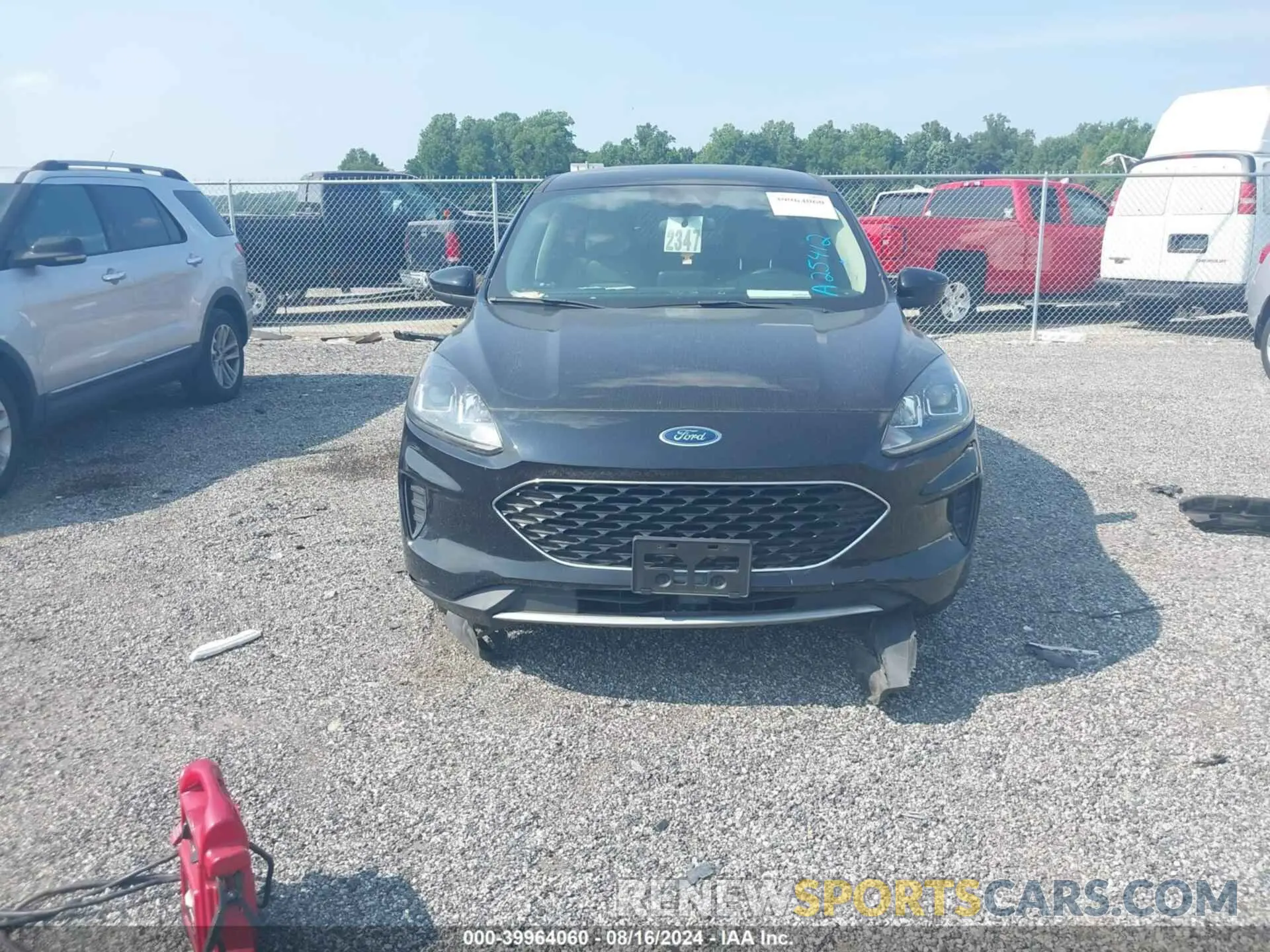 11 fotografías del automóvil dañado 1FMCU0G68LUA25412 FORD ESCAPE 2020