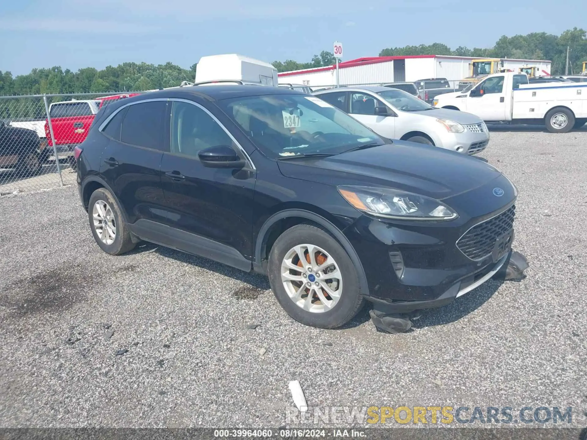 12 fotografías del automóvil dañado 1FMCU0G68LUA25412 FORD ESCAPE 2020