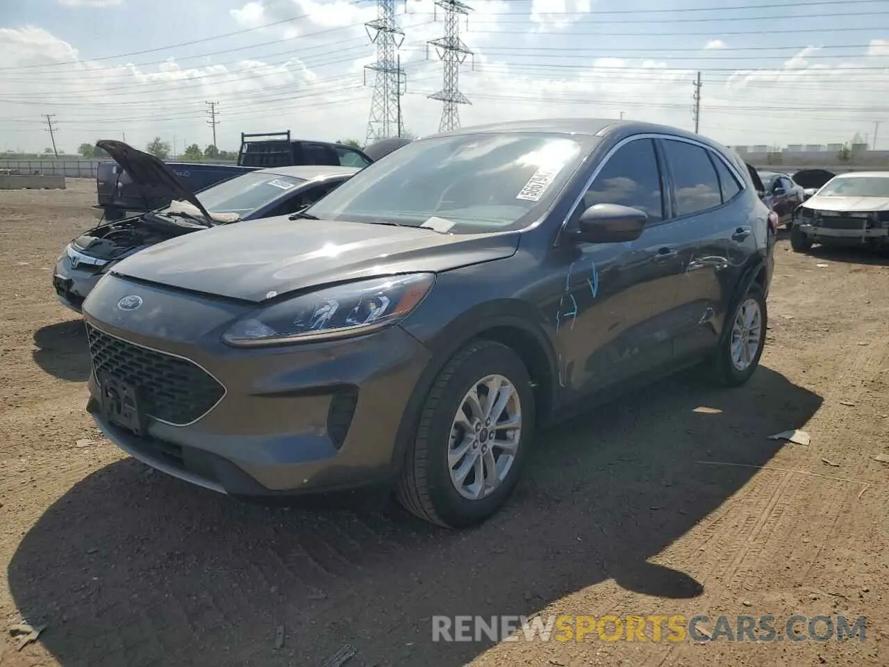 1 fotografías del automóvil dañado 1FMCU0G68LUC62482 FORD ESCAPE 2020