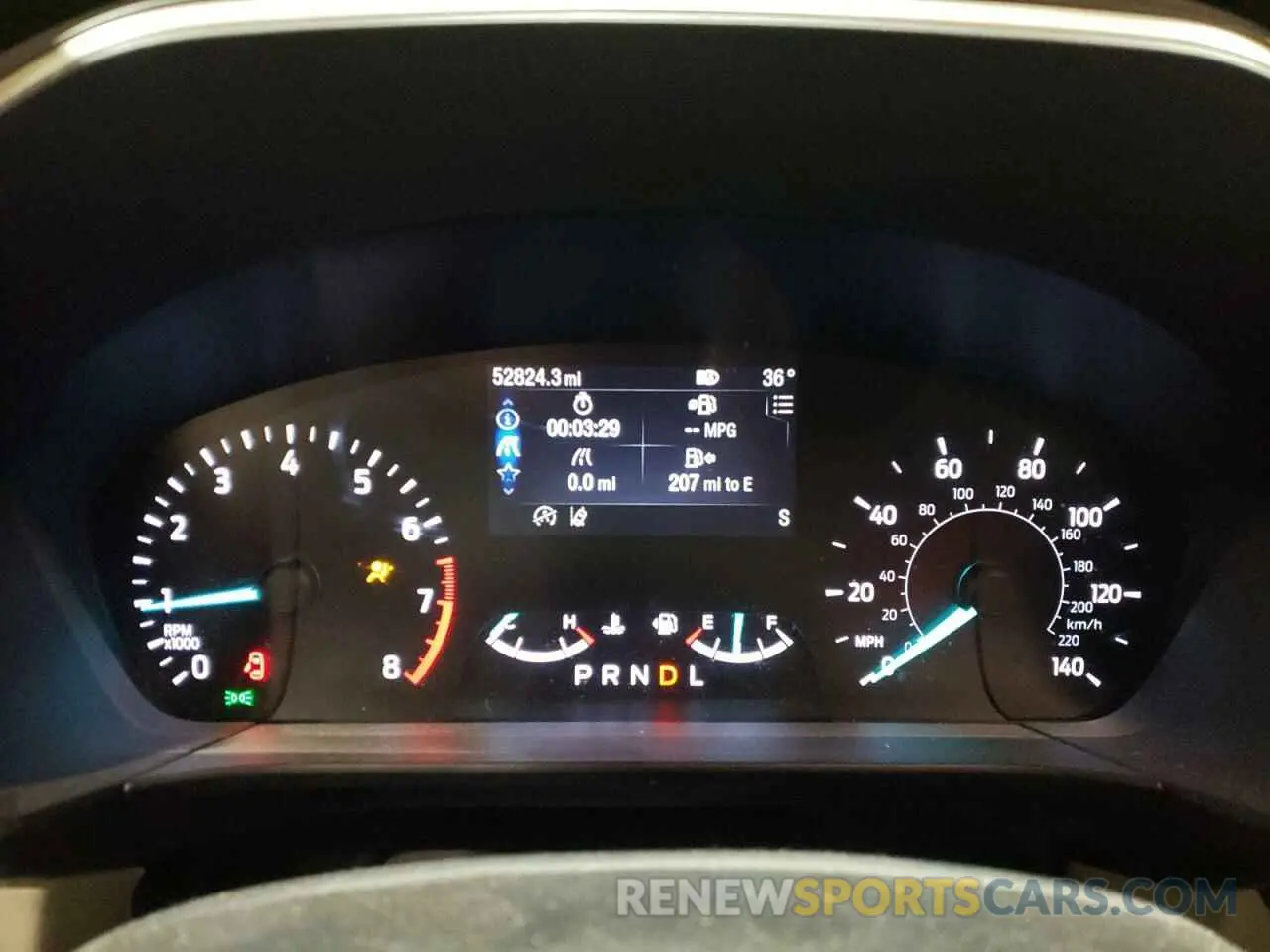 9 fotografías del automóvil dañado 1FMCU0G69LUA32319 FORD ESCAPE 2020