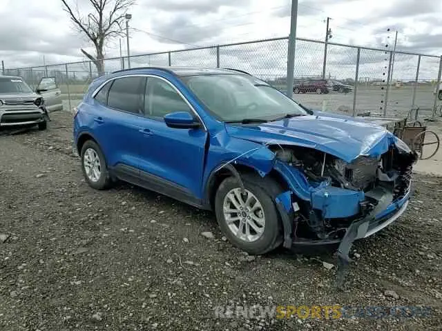14 fotografías del automóvil dañado 1FMCU0G69LUC06602 FORD ESCAPE 2020