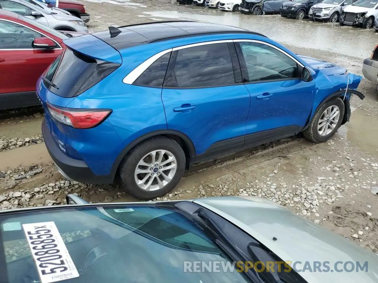 3 fotografías del automóvil dañado 1FMCU0G69LUC06602 FORD ESCAPE 2020