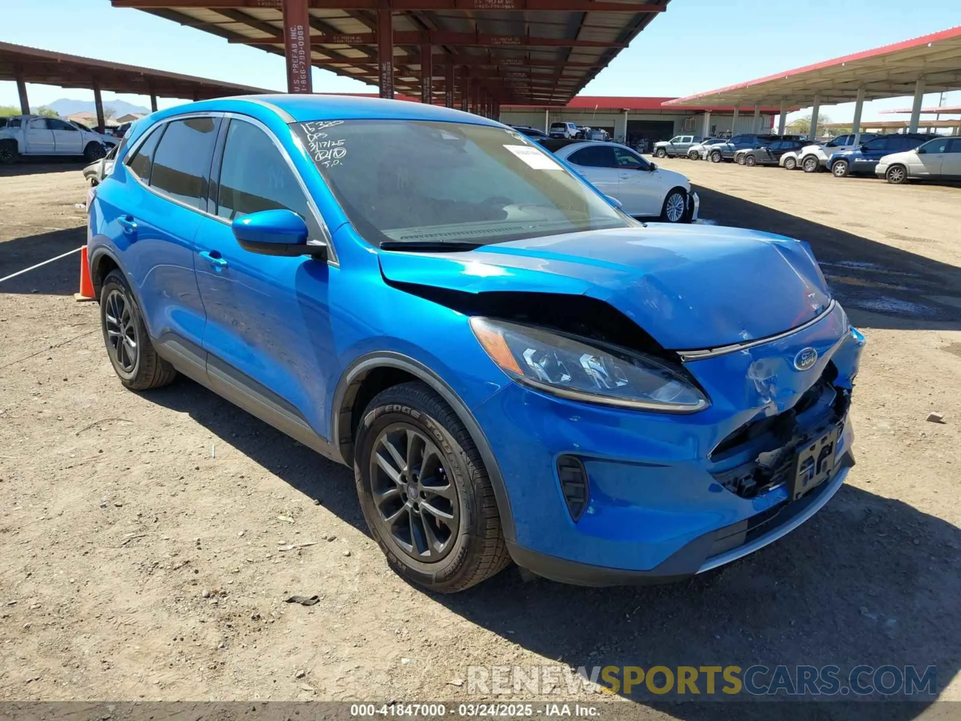 1 fotografías del automóvil dañado 1FMCU0G6XLUB66367 FORD ESCAPE 2020