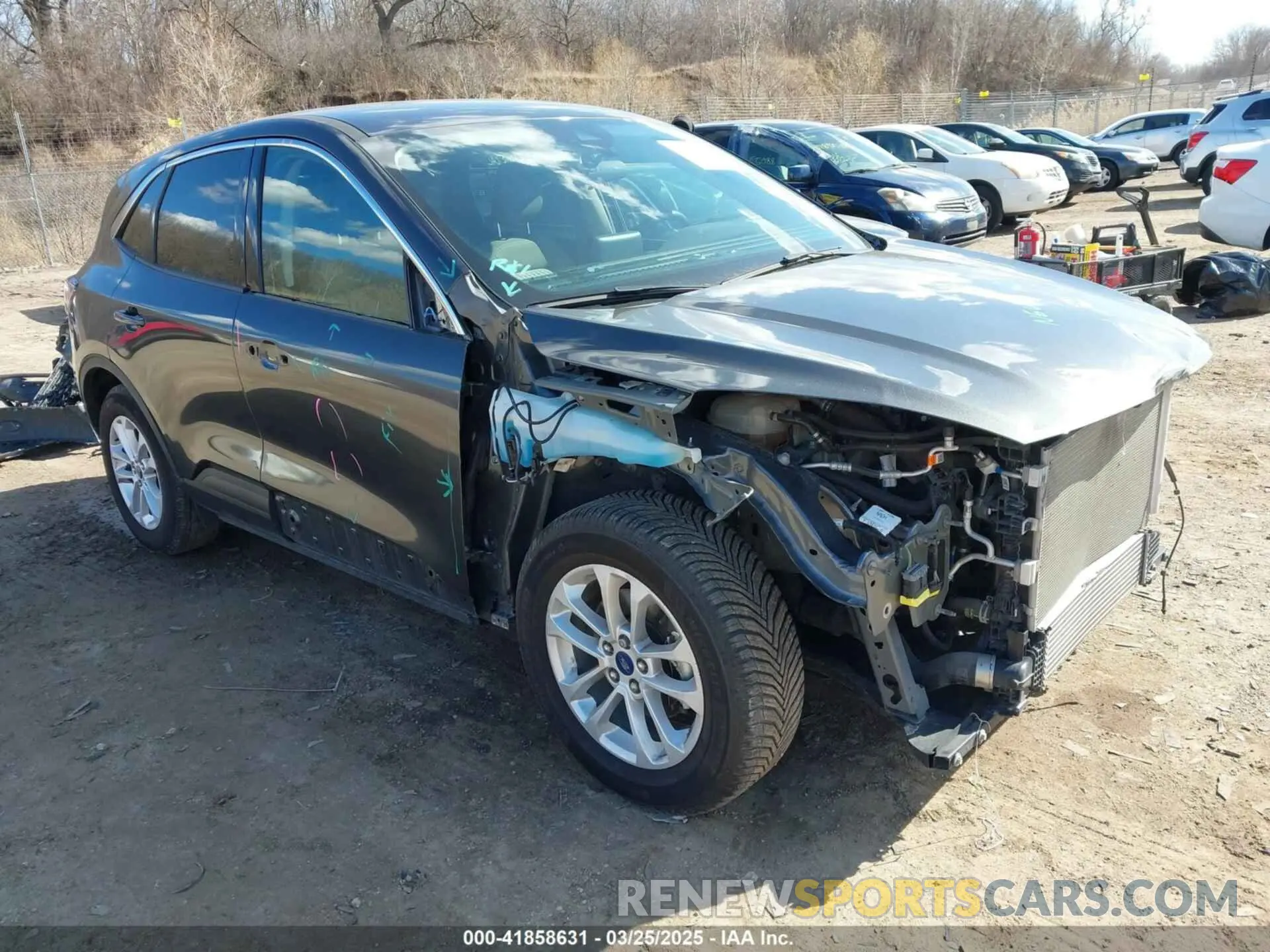 1 fotografías del automóvil dañado 1FMCU0G6XLUC23957 FORD ESCAPE 2020