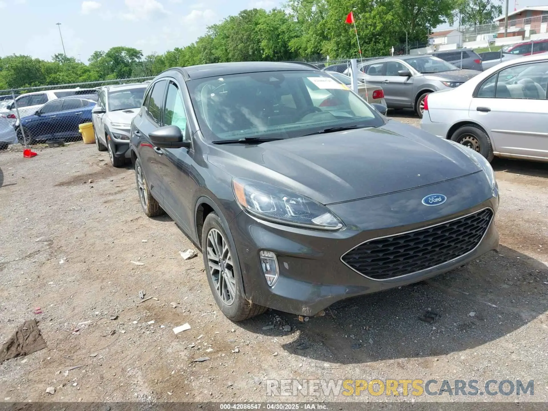 1 fotografías del automóvil dañado 1FMCU0H61LUA23452 FORD ESCAPE 2020