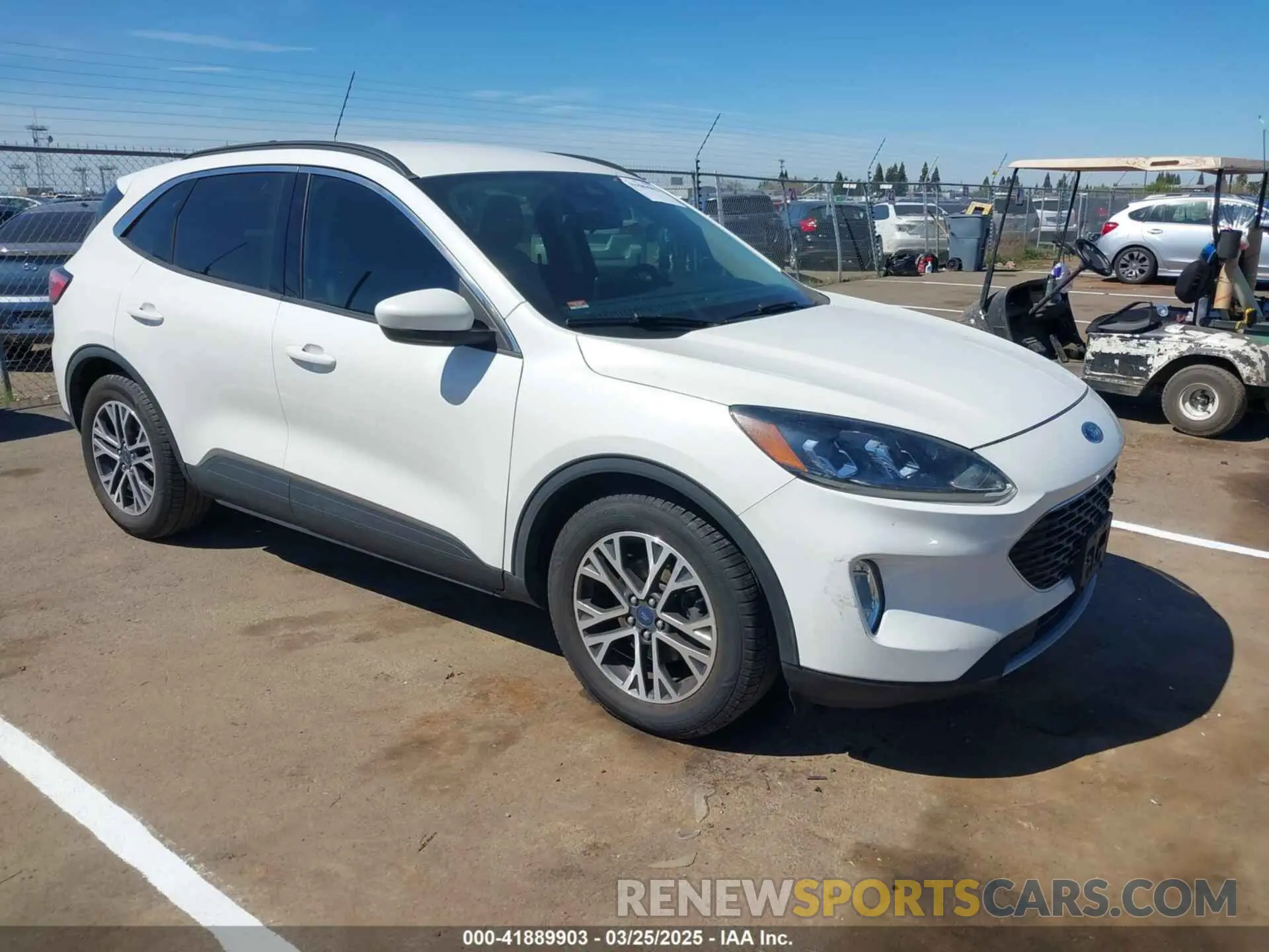1 fotografías del automóvil dañado 1FMCU0H61LUA40865 FORD ESCAPE 2020