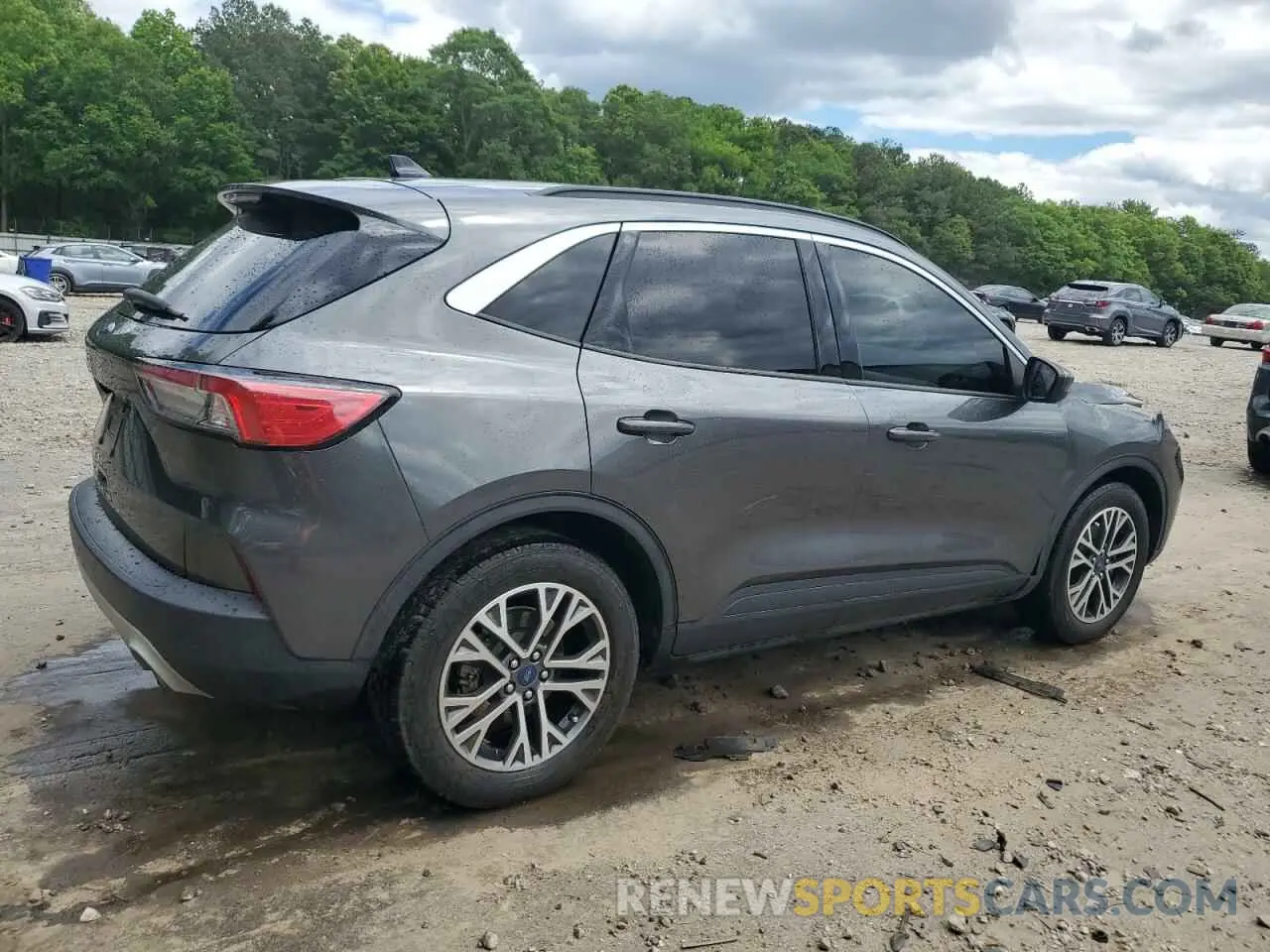 3 fotografías del automóvil dañado 1FMCU0H62LUA66777 FORD ESCAPE 2020
