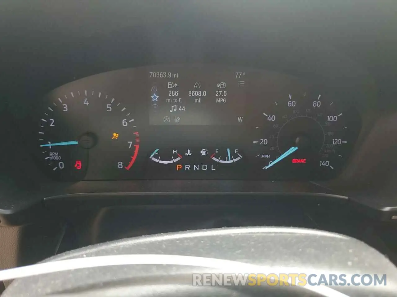9 fotografías del automóvil dañado 1FMCU0H62LUA66777 FORD ESCAPE 2020