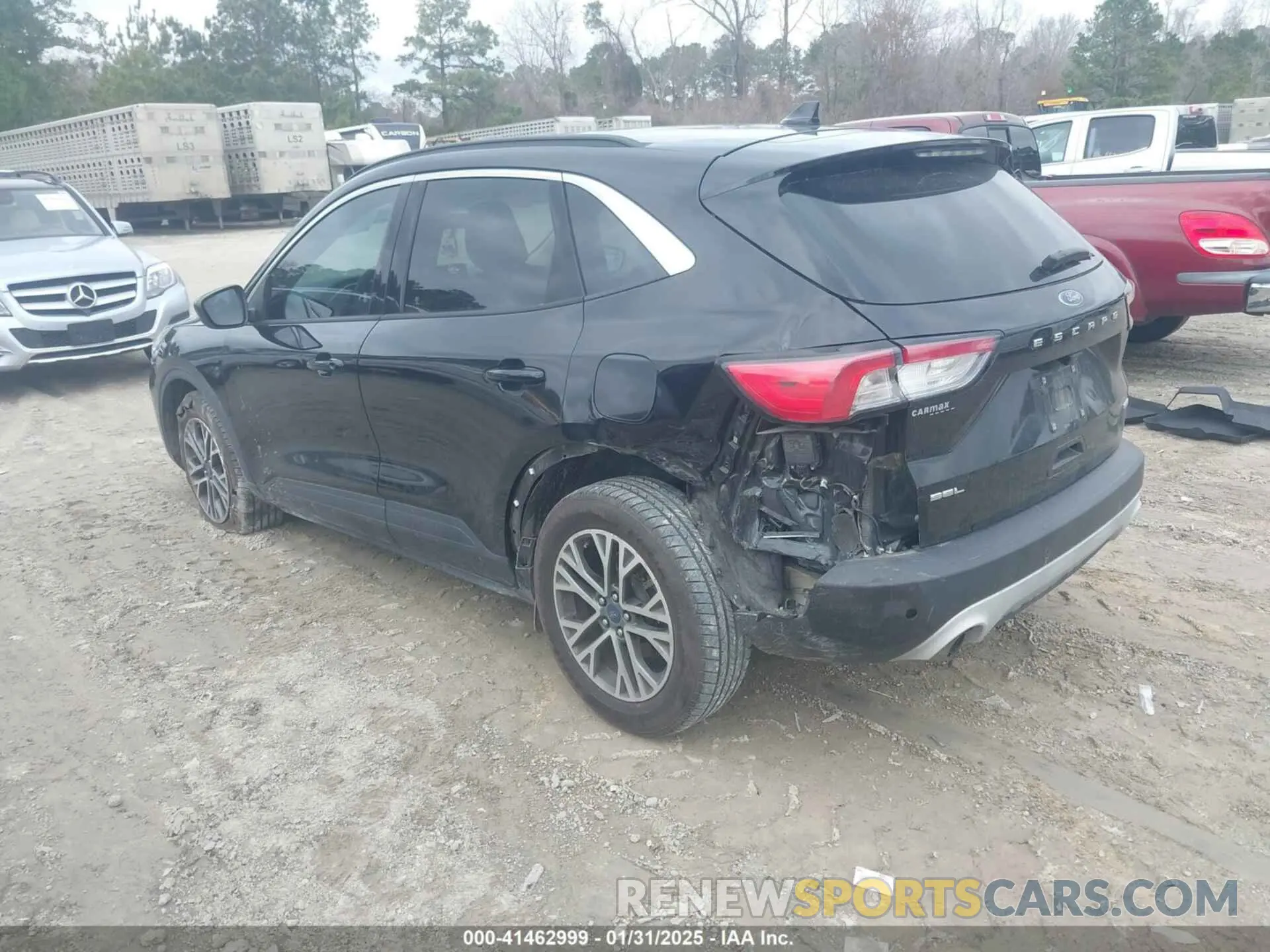 3 fotografías del automóvil dañado 1FMCU0H62LUA67220 FORD ESCAPE 2020