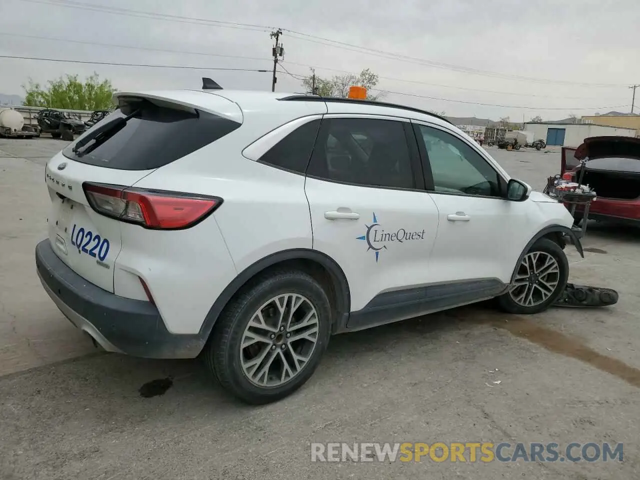 3 fotografías del automóvil dañado 1FMCU0H62LUB18280 FORD ESCAPE 2020