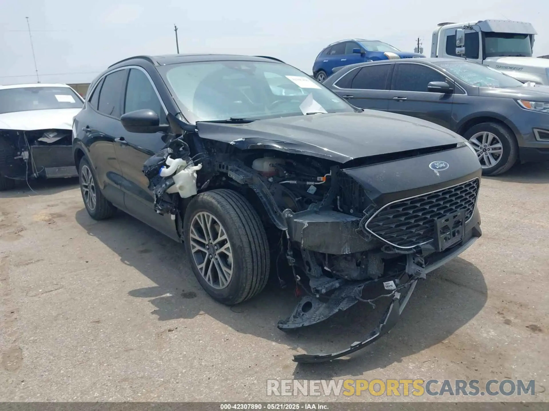 1 fotografías del automóvil dañado 1FMCU0H63LUA57506 FORD ESCAPE 2020