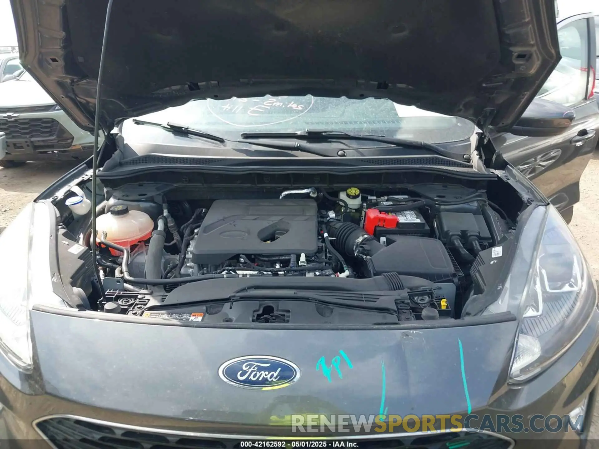 10 fotografías del automóvil dañado 1FMCU0H65LUA32736 FORD ESCAPE 2020