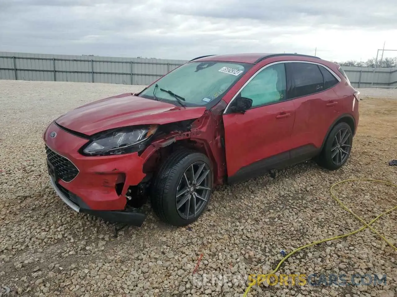 1 fotografías del automóvil dañado 1FMCU0H65LUA75599 FORD ESCAPE 2020