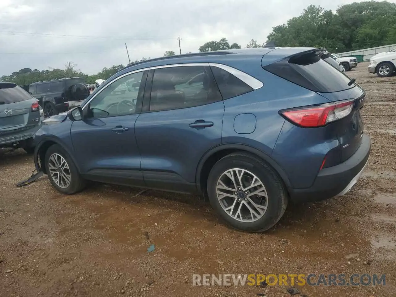 2 fotografías del automóvil dañado 1FMCU0H65LUB57574 FORD ESCAPE 2020