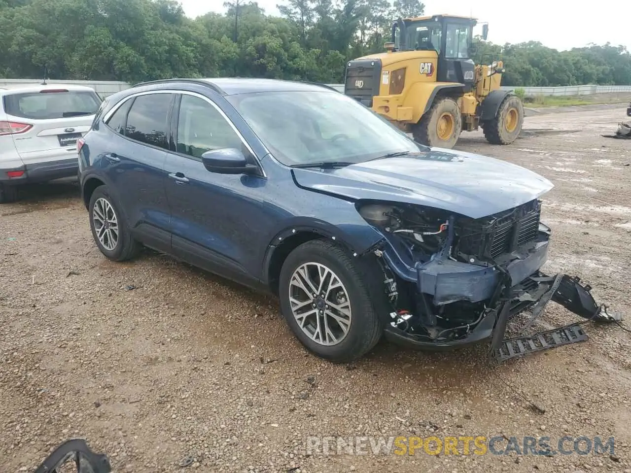 4 fotografías del automóvil dañado 1FMCU0H65LUB57574 FORD ESCAPE 2020