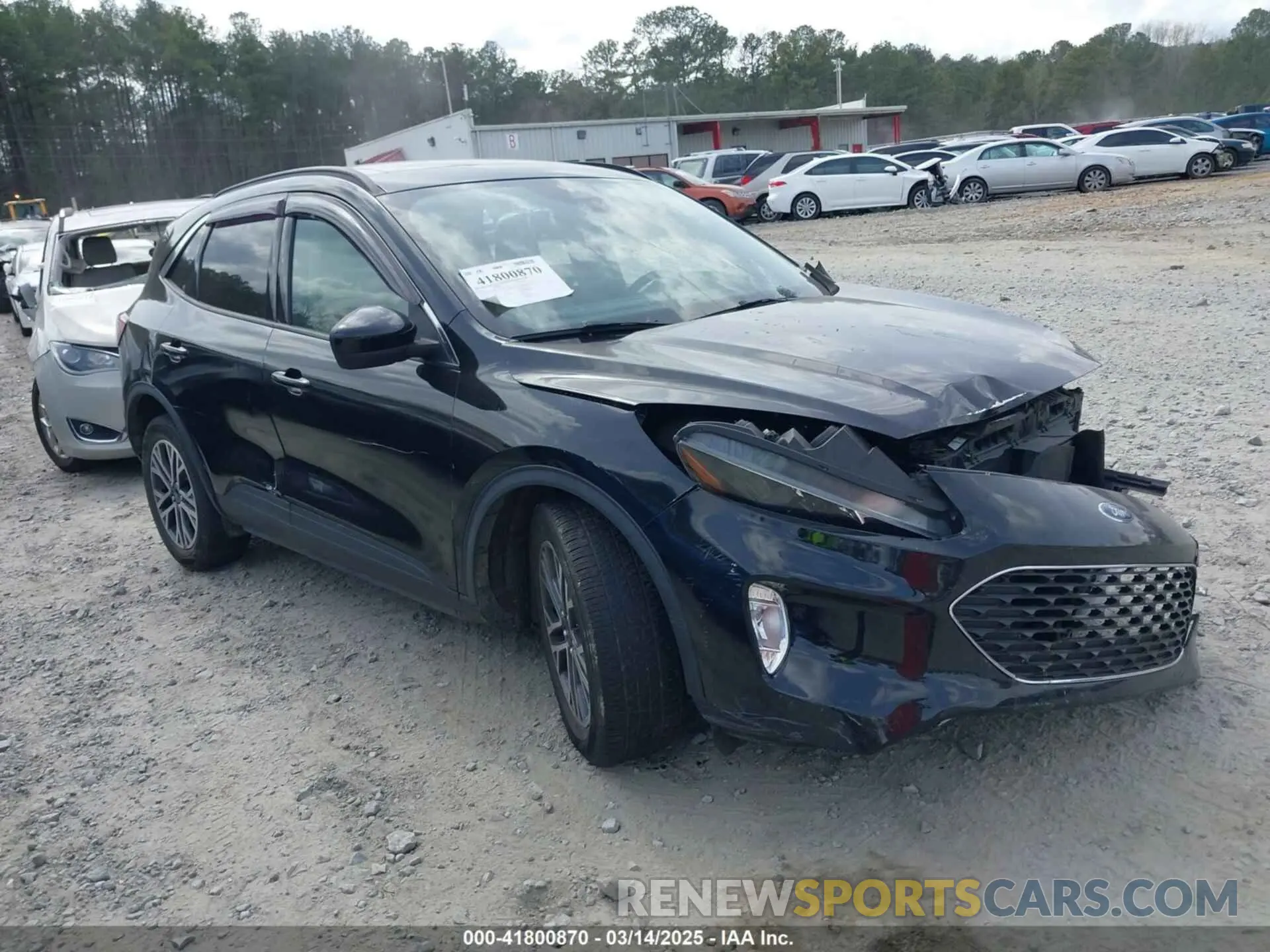 1 fotografías del automóvil dañado 1FMCU0H66LUA91858 FORD ESCAPE 2020