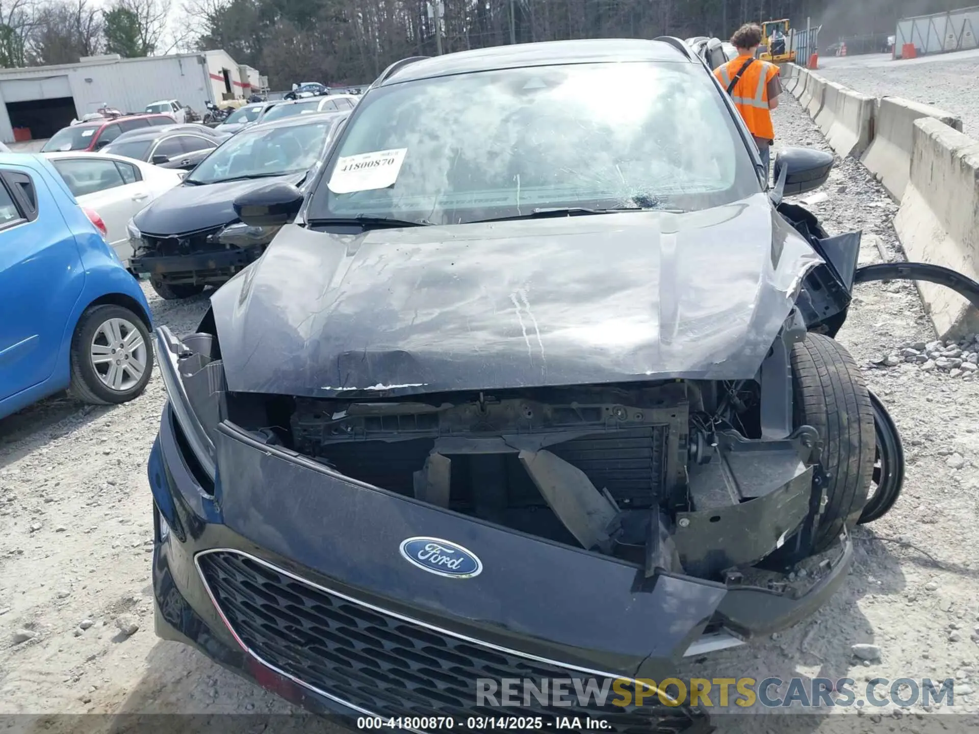 11 fotografías del automóvil dañado 1FMCU0H66LUA91858 FORD ESCAPE 2020