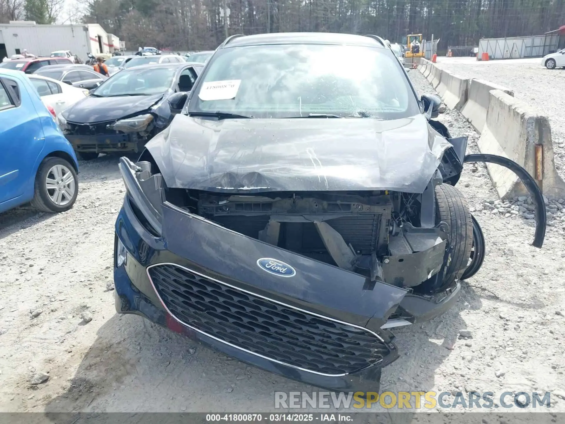 6 fotografías del automóvil dañado 1FMCU0H66LUA91858 FORD ESCAPE 2020