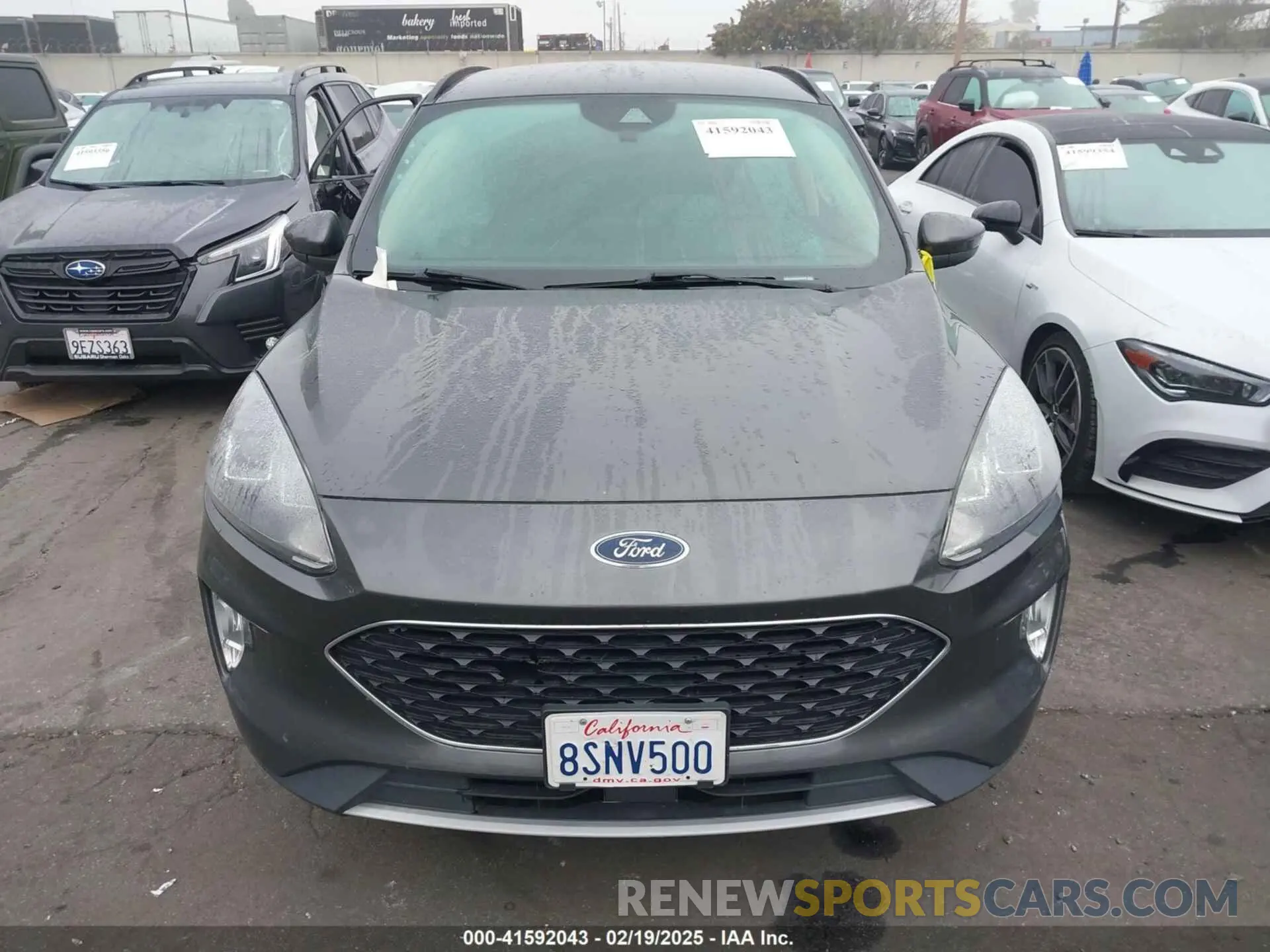 12 fotografías del automóvil dañado 1FMCU0H66LUB69653 FORD ESCAPE 2020