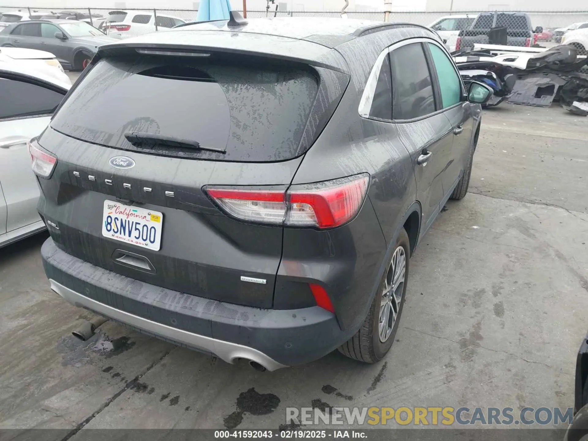 4 fotografías del automóvil dañado 1FMCU0H66LUB69653 FORD ESCAPE 2020