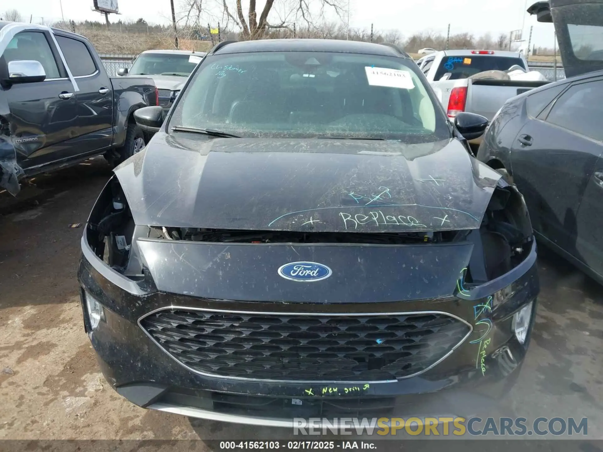 13 fotografías del automóvil dañado 1FMCU0H66LUC20195 FORD ESCAPE 2020