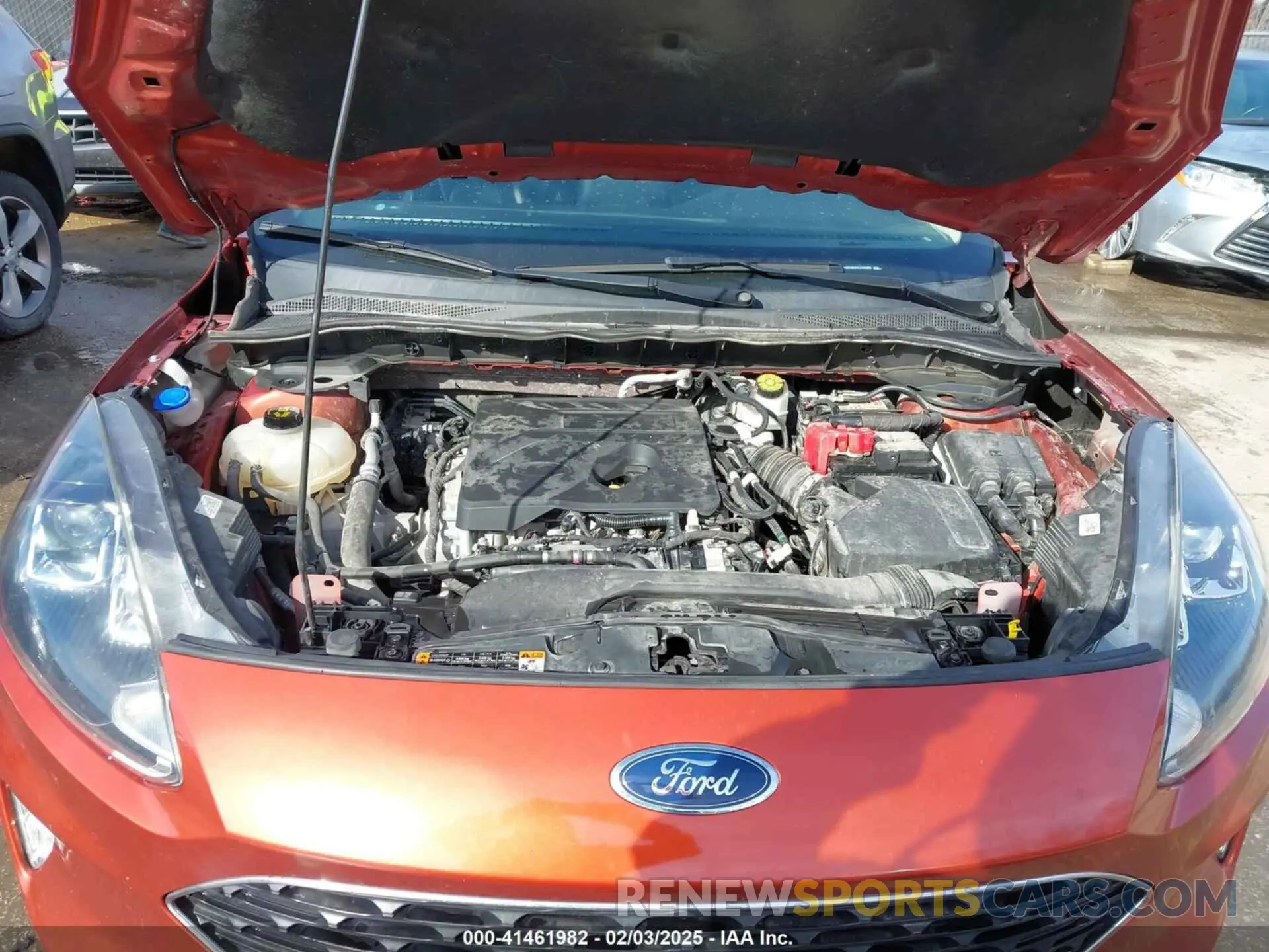 10 fotografías del automóvil dañado 1FMCU0H67LUA30065 FORD ESCAPE 2020