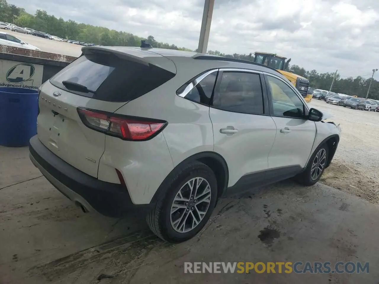 3 fotografías del automóvil dañado 1FMCU0H67LUA66709 FORD ESCAPE 2020